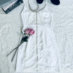 Express Zipper Bodycon Dress